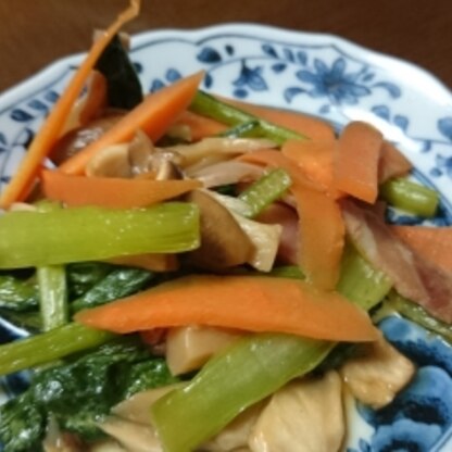 あっさりした味で、パクパク沢山の野菜を食べることが出来ました。ご馳走様です！